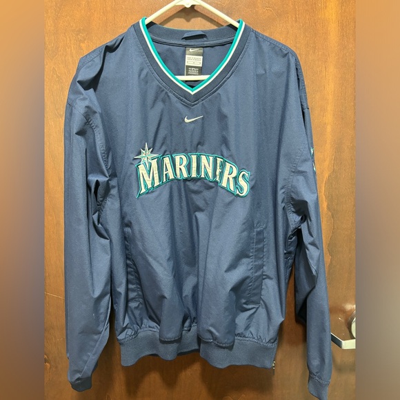 Vintage Nike Seattle Mariners Center Swoosh Jacket Mens Size M - Picture 1 of 5